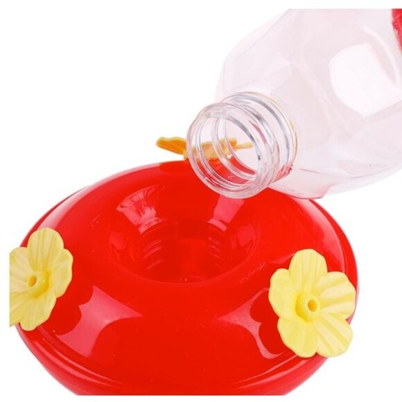 HUMMING BIRD FEEDER HANGING PLASTIC - Picture 3 of 5